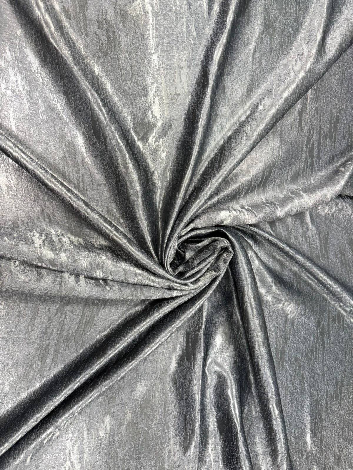 Set Draperii Gri Gata Cusute cu Tiv si Rejansă, 3M x 2.7 h Model Arabic