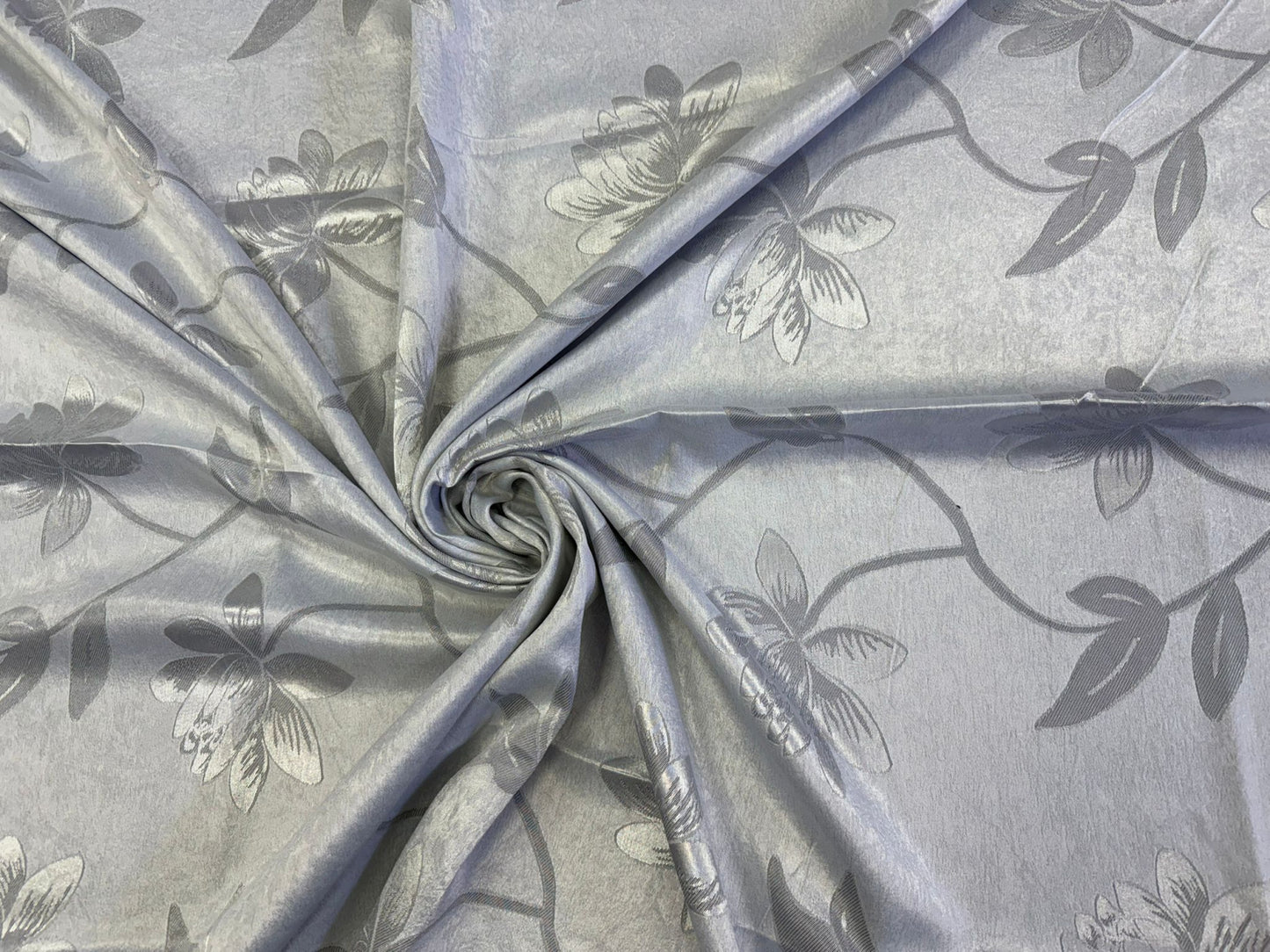 Set Draperii Gri Gata Cusute cu Tiv si Rejansă, 3M x 2.7 h Model Creof