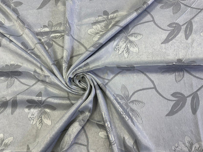 Set Draperii Gri Gata Cusute cu Tiv si Rejansă, 3M x 2.7 h Model Creof