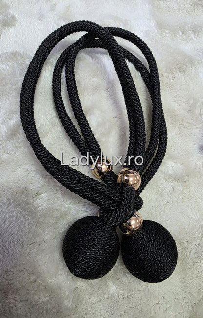 Set Prinzători Draperii Negru