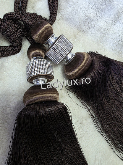 Set Prinzători Draperii Maro