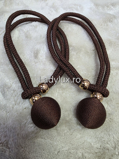 Set Prinzători Draperii Maro