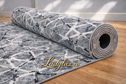 Traversă la metru liniar, Model Sarpe Gri Latime 80 cm